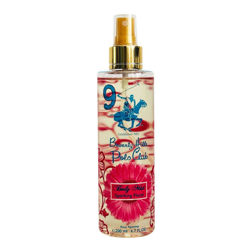 بادی میست زنانه بورلی هیلز پولو کلاب مدل SPARKING FLORAL حجم 200 میلیلیتر